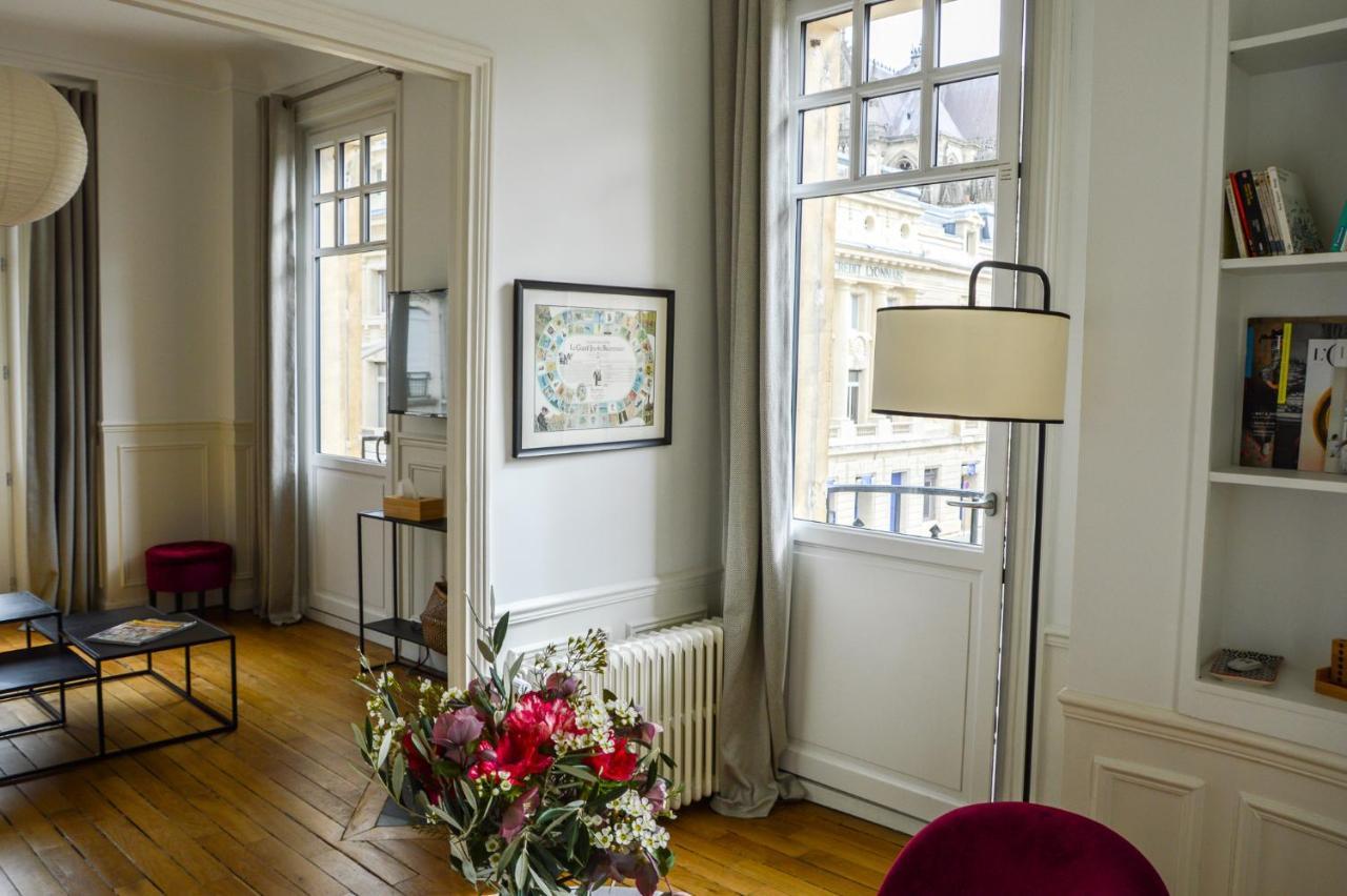Les Berceaux De La Cathedrale Apartment Reims Luaran gambar
